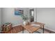 Comfortable office space with a wooden desk, stylish decor, and wood-look floors at 3148 Rapid Falls Rd, Cary, NC 27519