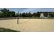 Community sand volleyball court with well-maintained nets for active recreation at 3148 Rapid Falls Rd, Cary, NC 27519