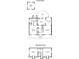 Detailed first and second floor plan illustrating the layout of the home at 404 Trappers Run Dr, Cary, NC 27513