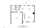 First floor plan view showcasing the garage, living room, dining area, kitchen, sitting room and patio at 473 Lavatera Dr, Wendell, NC 27591
