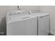 Image of the laundry area with modern washer and dryer at 473 Lavatera Dr, Wendell, NC 27591