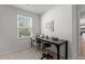 Bright office space with natural light and a comfortable workspace at 473 Lavatera Dr, Wendell, NC 27591
