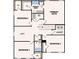 Second-floor plan featuring a primary suite, three additional bedrooms, a loft, and a convenient laundry area at 5015 Harrier Ln, Snow Camp, NC 27349