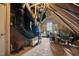 Attic space with open rafters, mechanicals, and potential for additional storage at 5209 Thistleby Rd, Fuquay Varina, NC 27526