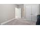 Neutral hallway connecting multiple rooms and storage closets at 5209 Thistleby Rd, Fuquay Varina, NC 27526