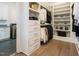 Spacious walk-in closet with custom built-ins, drawers and shelving for optimal organization and storage solutions at 602 Shelley Rd, Raleigh, NC 27609
