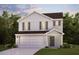 Charming two-story home with a two car garage, neutral color palette, and attractive curb appeal at 7020 Peppermill Way, Rocky Mount, NC 27804