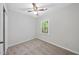 Inviting bedroom with neutral colors and a ceiling fan at 104 Farnham Ct, Garner, NC 27529
