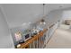Open floor plan featuring a living room with a fireplace and a dining area at 1245 Torchlight Way, Raleigh, NC 27603