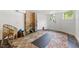 An unfinished basement provides a versatile space for a home gym or recreational area, with outside access at 130 N Bloodworth St, Raleigh, NC 27601