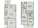 Floor plan layout of the home including the kitchen, Gathering room, bedrooms and owner's suite at 152 Bruce Drive Dr, Dunn, NC 28334