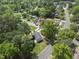 Aerial view of a single Gathering home featuring a charming outdoor deck at 1532 Cone Ave, Apex, NC 27502