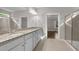Bathroom with granite countertop and lots of storage at 2005 Delphi Way, Wake Forest, NC 27587
