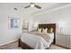 Bedroom with neutral decor and ensuite bathroom at 2202 Environ Way # Bldg 2000, Chapel Hill, NC 27517