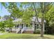 Charming home featuring a welcoming front porch and well-maintained landscaping at 2402 Cynthia Dr, Durham, NC 27704