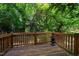 Inviting wooden deck with railing, offering a comfortable outdoor space for relaxation and entertainment at 244 Sweet Bay Pl, Carrboro, NC 27510