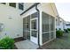 Enjoy the fresh air on this screened in patio, perfect for outdoor relaxation at 261 White Oak Ridge Dr, Garner, NC 27529