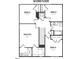Second floor plan features main suite and three bedrooms at 263 Bluejay St, Clayton, NC 27520