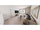 Bright living room with plush sofa, decorative pillows, and modern coffee table at 334 Beacon Dr, Pittsboro, NC 27312