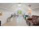 Finished bonus room with vaulted ceiling and natural light at 3805 Euliss Rd, Burlington, NC 27215