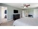 Relaxing main bedroom with neutral walls, carpeted floors, and a large closet at 3805 Euliss Rd, Burlington, NC 27215