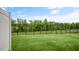 Large fenced backyard with new lawn, perfect for pets and outdoor activities at 400 Ember St, Sanford, NC 27330