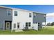 Spacious backyard with well-maintained lawn, perfect for outdoor activities and relaxation at 404 Ember St, Sanford, NC 27330