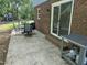 Back patio perfect for outdoor entertaining and enjoying the backyard at 5026 Gatewood Drive Dr, Durham, NC 27712