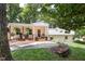 Inviting front porch decorated with plants and seating for relaxing outdoor living at 5505 Knollwood Rd, Raleigh, NC 27609