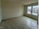 Spacious bedroom with dual windows offering a view of the neighborhood at 788 Old Station Pointe, Angier, NC 27501
