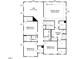Second floor plan layout featuring the primary suite, loft, bedrooms, bathrooms, and laundry room at 788 Old Station Pointe, Angier, NC 27501