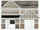 Samples of exterior finishes including siding, brick, stone, and roofing options for home construction at 788 Old Station Pointe, Angier, NC 27501