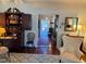 Cozy living room showcasing antique furniture and stylish décor at 8 Greenside Ct, Durham, NC 27707
