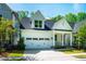 Charming home with a red door, white siding, garage, and well-manicured lawn on a sunny day at 83 Vandalia Ave, Chapel Hill, NC 27516