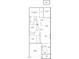 Detailed floor plan showcasing the layout and dimensions of the home's rooms and features at 83 Vandalia Ave, Chapel Hill, NC 27516