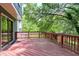 Spacious wooden deck offers an excellent outdoor living space at 103 Trent Woods Way, Cary, NC 27519