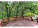 Well-maintained deck providing a relaxing outdoor space at 103 Trent Woods Way, Cary, NC 27519