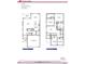 Detailed floor plan showcasing the home's layout, including bedroom and bathroom dimensions, and kitchen space at 114 High Hampton Way, Fuquay Varina, NC 27526
