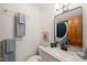 Clean and bright bathroom features a vanity, toilet, and shower, creating a relaxing retreat at 1213 Blackwood Mountain Rd, Chapel Hill, NC 27516