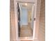 Entryway featuring pale blue walls, wood floors and view to other rooms at 1240 Grenshaw Dr, Morrisville, NC 27560