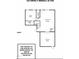 Basement floor plan featuring a bedroom, rec room, theatre, storage, and a wet bar at 1632 Ferntree Ct, Morrisville, NC 27560