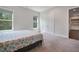 Bedroom with a window and a closet at 1632 Ferntree Ct, Morrisville, NC 27560