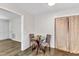 Cozy dining area featuring a glass-topped table and comfortable seating at 1703 Cranston Road Rd, Garner, NC 27529