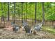Enjoy an outdoor fire pit with seating for relaxing and entertaining at 201 Johnstone Ct Ct, Durham, NC 27712