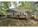 Backyard featuring a wooden deck perfect for outdoor entertaining at 2028 Ruddy Rd, Raleigh, NC 27616