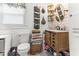 Well-organized bathroom featuring ample storage and a classic vanity at 2102 Courtland Dr, Sanford, NC 27330