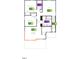 Upstairs floor plan featuring bedrooms and a loft area at 2410 Abbot Hall Dr, Raleigh, NC 27616