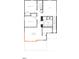 Upstairs floor plan featuring bedrooms and a loft area at 2410 Abbot Hall Dr, Raleigh, NC 27616