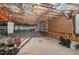 Unfinished basement featuring concrete foundation and exposed utilities at 2821 Penfold Ln, Wake Forest, NC 27587
