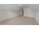 Neutral bedroom featuring neutral carpeting, vaulted ceilings, closet and bright white trim at 3212 Imperial Oaks Dr, Raleigh, NC 27614